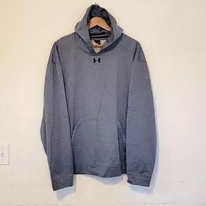 Men's Under Armour Blue Heather Hoodie - Size L